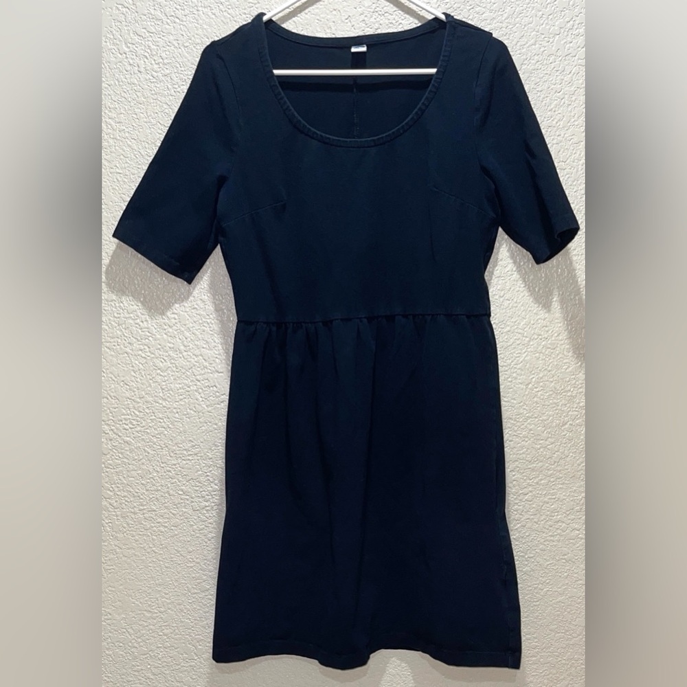 Old Navy Short Sleeve Black Mini Dress